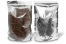 Ståposer transparent og metalliske - sølvmetallisk, 200 x 300 x 100 mm - 1800 ml | PIT Packaging.dk | Alle-konvolutter