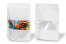 Ståposer med rude - hvid, 200 x 300 x 100 mm, 1800 ml | PIT Packaging.dk | Alle-konvolutter
