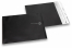 Sorte farvede mat metallisk foliekuverter - 165 x 165 mm | PIT Packaging.dk | Alle-konvolutter
