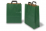 Papirsposer med hank foldbar - grøn, 320 x 140 x 420 mm | PIT Packaging.dk | Alle-konvolutter