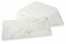 Marmoreret kuverter - 110 x 220 mm, marmoreret grå, uden foret inderside | PIT Packaging.dk | Alle-konvolutter