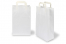 Papirsposer med hank foldbar - hvid, 220 x 105 x 360 mm | PIT Packaging.dk | Alle-konvolutter