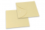 Kuverter i pochette-stil - Champagne | PIT Packaging.dk | Alle-konvolutter