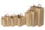 Papirsposer med hank foldbar - brun | PIT Packaging.dk | Alle-konvolutter