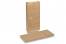 Papirsposer med blokbund brun - 140 x 80 x 320 mm uden vindue, 1000 ml | PIT Packaging.dk | Alle-konvolutter