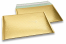ECO boblekuvert af metallisk plast - guld 235 x 325 mm | PIT Packaging.dk | Alle-konvolutter