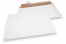Bølgepapkuverter hvid - 250 x 410 mm | PIT Packaging.dk | Alle-konvolutter