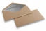Forede kuverter af kraftpapir - 110 x 220 mm (EA 5/6), sølv | PIT Packaging.dk | Alle-konvolutter
