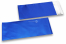 Mørkeblå farvede mat metallisk foliekuverter - 110 x 220 mm | PIT Packaging.dk | Alle-konvolutter