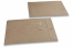 Kuverter med snøreluk - 229 x 324 mm, brun kraftpapir | PIT Packaging.dk | Alle-konvolutter