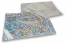 Sølv holografisk metallisk foliekuverter - 320 x 430 mm | PIT Packaging.dk | Alle-konvolutter