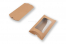 Brune pudeæsker - 114 x 162 mm - med rude 70 x 120 mm | PIT Packaging.dk | Alle-konvolutter