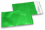 Grønne farvede mat metallisk foliekuverter  - 114 x 162 mm | PIT Packaging.dk | Alle-konvolutter