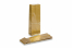Poser med blokbund i farve - guld 70 x 40 x 205 mm, 100 gram | PIT Packaging.dk | Alle-konvolutter
