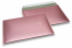 ECO boblekuvert af mat metallisk plast - roseguld 235 x 325 mm | PIT Packaging.dk | Alle-konvolutter