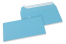 Farvede kuverter - Himmelblåfarvede, 110 x 220 mm  | PIT Packaging.dk | Alle-konvolutter