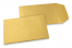 Små kuverter i farve - Guld, 85 x 125 mm | PIT Packaging.dk | Alle-konvolutter