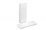 Papirsposer med blokbund hvid - 105 x 65 x 298 mm uden vindue, 500 ml | PIT Packaging.dk | Alle-konvolutter