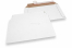 Bølgepapkuverter hvid - 245 x 345 mm | PIT Packaging.dk | Alle-konvolutter