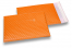 Boblekuvert af plast i orange højglans | PIT Packaging.dk | Alle-konvolutter