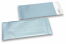 Isblå farvede mat metallisk foliekuverter - 110 x 220 mm | PIT Packaging.dk | Alle-konvolutter