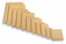 Brune boblekuvert (80 g) | PIT Packaging.dk | Alle-konvolutter