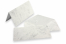 Marmoreret kuverter (110 x 220 mm) og kort (105 x 210 mm) - marmoreret grå, uden foret inderside | PIT Packaging.dk | Alle-konvolutter