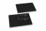 Kuverter med snøreluk - 114 x 162 mm, sort | PIT Packaging.dk | Alle-konvolutter