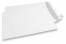 Hvide kuverter af papir, 262 x 371 mm (EC4), 120 g, selvklæbende med dækstrimmel | PIT Packaging.dk | Alle-konvolutter