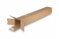 Kvadratiske QuattroStar paprør med selvklæb - 715 x 105 x 105 mm | PIT Packaging.dk | Alle-konvolutter