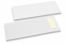 Bestikposer hvid uden snit + hvid serviet | PIT Packaging.dk | Alle-konvolutter