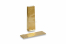 Poser med blokbund i farve - guld 55 x 30 x 175 mm, 50 gram | PIT Packaging.dk | Alle-konvolutter