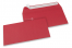 Farvede kuverter - Røde,  110 x 220 mm | PIT Packaging.dk | Alle-konvolutter