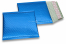 ECO boblekuvert af metallisk plast - mørkeblå 165 x 165 mm | PIT Packaging.dk | Alle-konvolutter