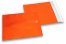Orange farvede mat metallisk foliekuverter - 165 x 165 mm | PIT Packaging.dk | Alle-konvolutter