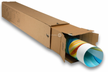 Quattrostar teleskopforsendelsesrør | PIT Packaging.dk | Alle-konvolutter