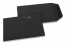 Små kuverter i farve - Sort, 85 x 125 mm | PIT Packaging.dk | Alle-konvolutter