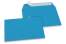 Farvede kuverter - Ocean blå, 114 x 162 mm  | PIT Packaging.dk | Alle-konvolutter