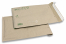 Brune boblekuvert af græspapir - 220 x 340 mm | PIT Packaging.dk | Alle-konvolutter