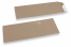 Dokumentkuverter, brun - 125 x 324 mm | PIT Packaging.dk | Alle-konvolutter