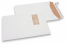 Offwhite rudekuverter, 229 x 324 mm (C4), rude til venstre 40 x 110 mm, rude positioneret 20 mm fra venstre og 60 mm fra top, 120 g, vægt ca. 20 g pr. stk. | PIT Packaging.dk | Alle-konvolutter