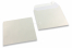 Hvide kuverter med perlemorseffekt - 155 x 155 mm | PIT Packaging.dk | Alle-konvolutter
