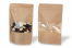 Ståposer med rude - brun, 180 x 290 x 90 mm, 1000 ml | PIT Packaging.dk | Alle-konvolutter