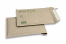 Brune boblekuvert af græspapir - 175 x 260 mm | PIT Packaging.dk | Alle-konvolutter