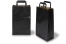 Papirsposer med hank foldbar - sort, 220 x 105 x 360 mm | PIT Packaging.dk | Alle-konvolutter