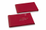 Kuverter med snøreluk - 114 x 162 x 25 mm, rød | PIT Packaging.dk | Alle-konvolutter