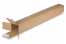 Kvadratiske QuattroStar paprør med selvklæb - 1005 x 105 x 105 mm | PIT Packaging.dk | Alle-konvolutter