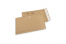 Ecomax boblekuverter af papir - 150 x 215 mm, 13/C, brun | PIT Packaging.dk | Alle-konvolutter