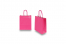 Papirsposer med hank snoet - lys rosa, 180 x 80 x 220 mm, 90 g | PIT Packaging.dk | Alle-konvolutter
