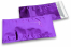 Lilla metallisk foliekuverter - 114 x 229 mm | PIT Packaging.dk | Alle-konvolutter